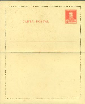 CAP 43 - POSTAL LETTERS - MINT