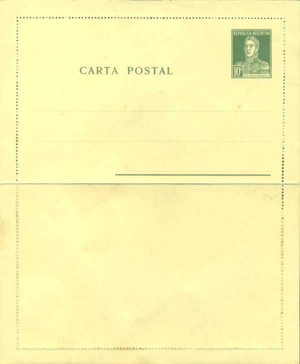 CAP 45 - CARTAS POSTALES - MINT