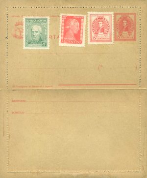 CAP 55 - CARTAS POSTALES - MINT