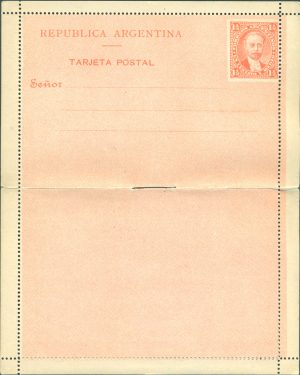 CAP  6 - POSTAL LETTERS - MINT