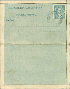 CAP  8 - MATASELLO "PORTE PAGO" DE PARANÁ (PROVINCIA DE ENTRE RÍOS) - CARTAS POSTALES - NUEVO