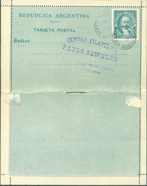 CAP  8 - CARTAS POSTALES - MATASELLADO
