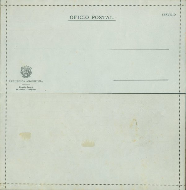 CPO 10 - DIRECCIÓN GENERAL DE CORREOS Y TELÉGRAFOS - CARTAS POSTALES PARA SERVICIO OFICIAL - MINT