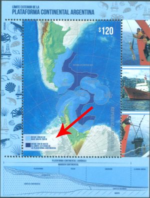 HB 270 - VARIEDAD DOBLE IMPRESIÓN PARCIAL DEL AZUL E HILO AZUL - MINT