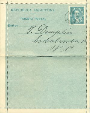 CAP  8 - CARTAS POSTALES - MATASELLADO