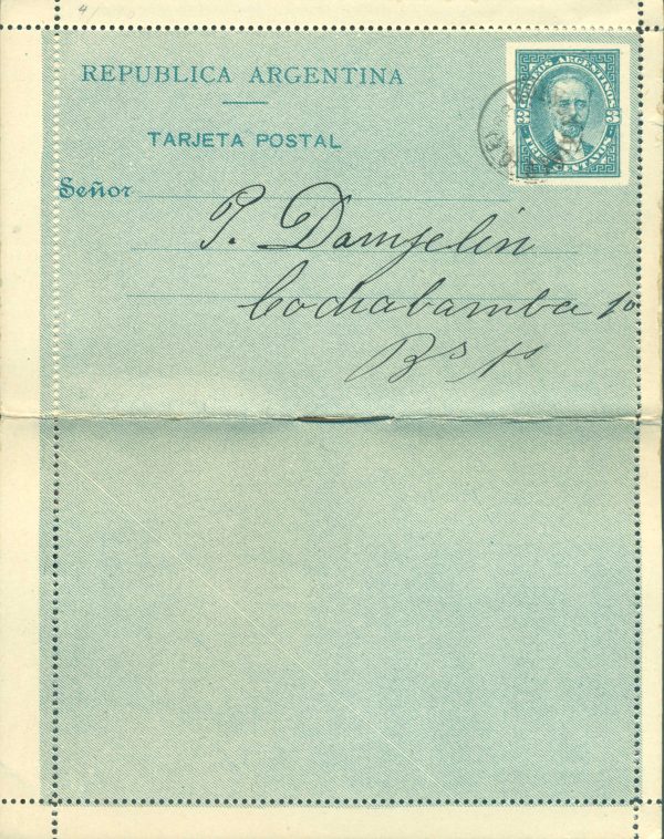CAP  8 - CARTAS POSTALES - MATASELLADO