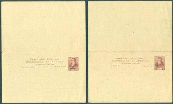 TAR   - 16 - "MUESTRA" OVERPRINT