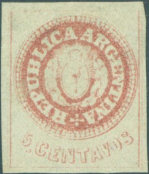 RA   14 - NUEVO CON GOMA ORIGINAL