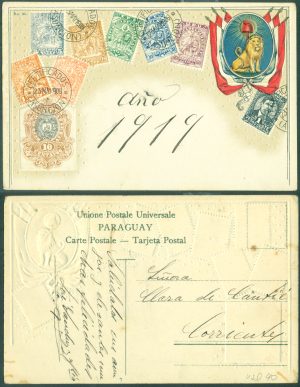 ESCUDO DEL PARAGUAY "PAZ Y JUSTICIA"